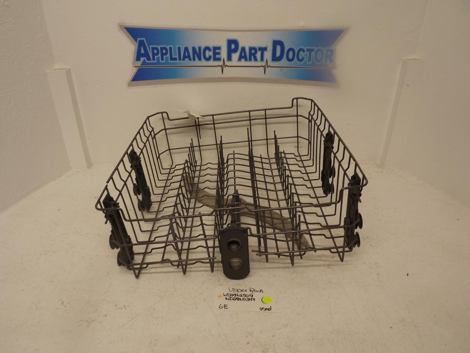 GE Dishwasher WD28X25018 WD28X10347 Upper Rack Used GE Dishwasher WD28X25018 WD28X10347 Upper Rack Used